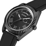 Guess Connoisseur Black Dial Black Silicone Strap Watch For Men - GW0335G1 Authentic Buy Shop Now