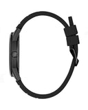 Guess Connoisseur Black Dial Black Leather Strap Watch For Men - GW0353G1 Authentic Buy Shop Now