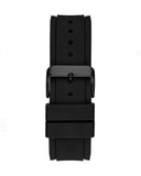 Guess Connoisseur Black Dial Black Leather Strap Watch For Men - GW0353G1 Authentic Buy Shop Now