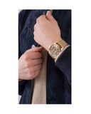 Guess Tailor Multifunction Gold Dial Gold Mesh Bracelet Watch for Men - GW0368G2 Authentic Buy Shop Now