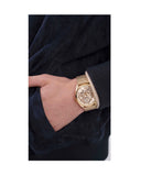 Guess Tailor Multifunction Gold Dial Gold Mesh Bracelet Watch for Men - GW0368G2 Authentic Buy Shop Now