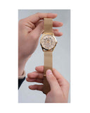 Guess Tailor Multifunction Gold Dial Gold Mesh Bracelet Watch for Men - GW0368G2 Authentic Buy Shop Now
