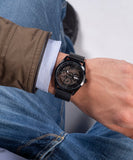 Guess Analog Multifunction Black Dial Black Mesh Bracelet Watch for Men - GW0368G3 Authentic Buy Shop Now