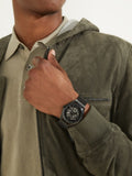 Guess Analog Multifunction Black Dial Black Mesh Bracelet Watch for Men - GW0368G3 Authentic Buy Shop Now