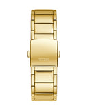 Guess Phoenix Black Dial Gold Steel Strap Watch for Men - GW0387G2 Authentic Buy Shop Now