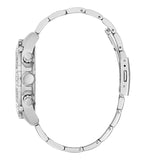 Guess Trophy Chronograph Diamonds Black Dial Silver Steel Strap Watch for Men - GW0390G1 Authentic Buy Shop Now