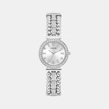 Guess Gala Diamonds Silver Dial Silver Steel Strap Watch for Women - GW0401L1 Authentic Buy Shop Now
