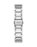 Guess Solstice Diamonds Silver Dial Silver Steel Strap Watch for Women - GW0403L1 Authentic Buy Shop Now