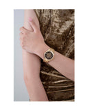 Guess Night Life Diamonds Black Dial Gold Steel Strap Watch for Women - GW0405L2 Authentic Buy Shop Now