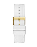 Guess Athena White Dial White Rubber Strap Watch for Women - GW0409L2 Authentic Buy Shop Now