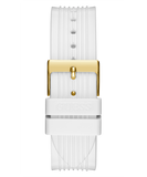 Guess Athena White Dial White Rubber Strap Watch for Women - GW0409L2 Authentic Buy Shop Now