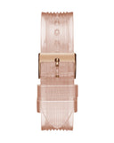 Guess Athena Rose Gold Dial Rose Gold Rubber Strap Watch for Women - GW0409L3 Authentic Buy Shop Now