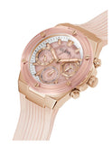 Guess Athena Rose Gold Dial Rose Gold Rubber Strap Watch for Women - GW0409L3 Authentic Buy Shop Now