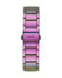 Guess Crown Jewel Diamonds Purple Dial Purple Steel Strap Watch for Women - GW0410L4 Authentic Buy Shop Now