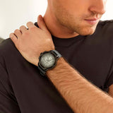 Guess Matrix Multifunction Grey Dial Grey Rubber Strap Watch for Men - GW0423G3 Authentic Buy Shop Now