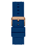 Guess Matrix Multifunction Blue Dial Blue Rubber Strap Watch for Men - GW0423G4 Authentic Buy Shop Now