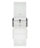 Guess Poseidon Chronograph Rainbow Dial White Silicone Strap Watch For Men - GW0425G4 Authentic Buy Shop Now