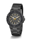 Guess Track Black Dial Black Steel Strap Watch for Men - GW0426G3 Authentic Buy Shop Now