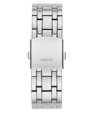 Guess Multi Function Diamonds Silver Dial Silver Steel Strap Watch For Men - GW0455G1 Authentic Buy Shop Now