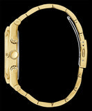 Guess Multifunction Diamonds Black Dial Gold Steel Strap Watch for Men - GW0455G2 Authentic Buy Shop Now
