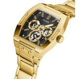 Guess Phoenix Multi Function Black Dial Gold Steel Strap Watch for Men - GW0456G1 Authentic Buy Shop Now
