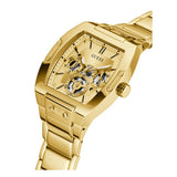Guess Phoenix Multi Function Gold Dial Gold Steel Strap Watch for Men - GW0456G2 Authentic Buy Shop Now