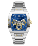 Guess Phoenix Multifunction Blue Dial Silver Steel Strap Watch For Men - GW0456G5 Authentic Buy Shop Now