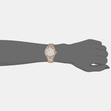 Guess Queen Multifunction Rose Gold Dial Rose Gold Steel Strap Watch For Women - GW0464L3 Authentic Buy Shop Now