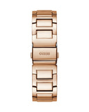 Guess Queen Multifunction Rose Gold Dial Rose Gold Steel Strap Watch For Women - GW0464L3 Authentic Buy Shop Now