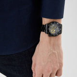 Guess Axel Multifunction Black Dial Black Steel Strap Watch For Men - GW0488G3 Authentic Buy Shop Now