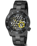 Guess Axel Multifunction Black Dial Black Steel Strap Watch For Men - GW0488G3 Authentic Buy Shop Now