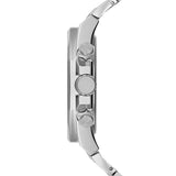 Guess Empire Chronograph Quartz Sky Blue Dial Silver Steel Strap Watch For Men - GW0489G3 Authentic Buy Shop Now