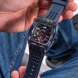 Guess Phoenix Chronograph Black Dial Black Rubber Strap Watch for Men - GW0499G1 Authentic Buy Shop Now