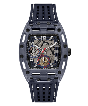 Guess Phoenix Chronograph Black Dial Black Rubber Strap Watch for Men - GW0499G1 Authentic Buy Shop Now