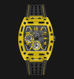 Guess Phoenix Chronograph Black Dial Black Rubber Strap Watch for Men - GW0499G2 Authentic Buy Shop Now