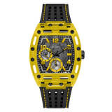 Guess Phoenix Chronograph Black Dial Black Rubber Strap Watch for Men - GW0499G2 Authentic Buy Shop Now