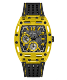 Guess Phoenix Chronograph Black Dial Black Rubber Strap Watch for Men - GW0499G2 Authentic Buy Shop Now