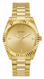 Guess Connoisseur Analog Gold Dial Gold Steel Strap Watch For Men - GW0542G2 Authentic Buy Shop Now