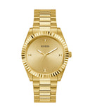 Guess Connoisseur Analog Gold Dial Gold Steel Strap Watch For Men - GW0542G2 Authentic Buy Shop Now