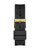 Guess Fusion Chronograph Black Dial Black Leather Strap Watch For Women - GW0553L4 Authentic Buy Shop Now