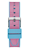Guess Fusion Chronograph Pink Dial Pink Leather Strap Watch for Women - GW0553L5 Authentic Buy Shop Now