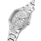 Guess Duchess Quartz Silver Dial Silver Steel Strap Watch For Women - GW0558L1 Authentic Buy Shop Now