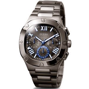 Guess Headliner Multifunction Black Dial Black Steel Strap Watch For Men - GW0572G3 Authentic Buy Shop Now