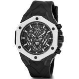 Guess Formula Chronograph Black Dial Black Silicone Strap Watch For Men - GW0579G1 Authentic Buy Shop Now