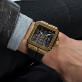 Guess Leo Multifunction Black Dial Black Silicone Strap Watch For Men - GW0637G2 Authentic Buy Shop Now