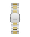 Guess Equity Analog Blue Dial Two Tone Steel Strap Watch For Men - GW0703G3 Authentic Buy Shop Now