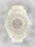 Gucci Dive Automatic White Dial White Rubber Strap Unisex Watch - YA136342 Authentic Buy Shop Now
