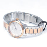 Gucci G Timeless Silver Dial Two Tone Steel Strap Watch For Women - YA126528 Authentic Buy Shop Now