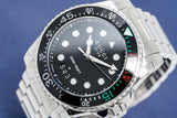 Gucci Dive Analog Black Dial Silver Steel Strap Watch For Men - YA136208 Authentic Buy Shop Now
