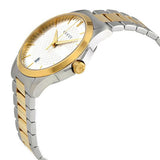 Gucci G Timeless Silver Dial Two Tone Steel Strap Watch For Men - YA126474 Authentic Buy Shop Now